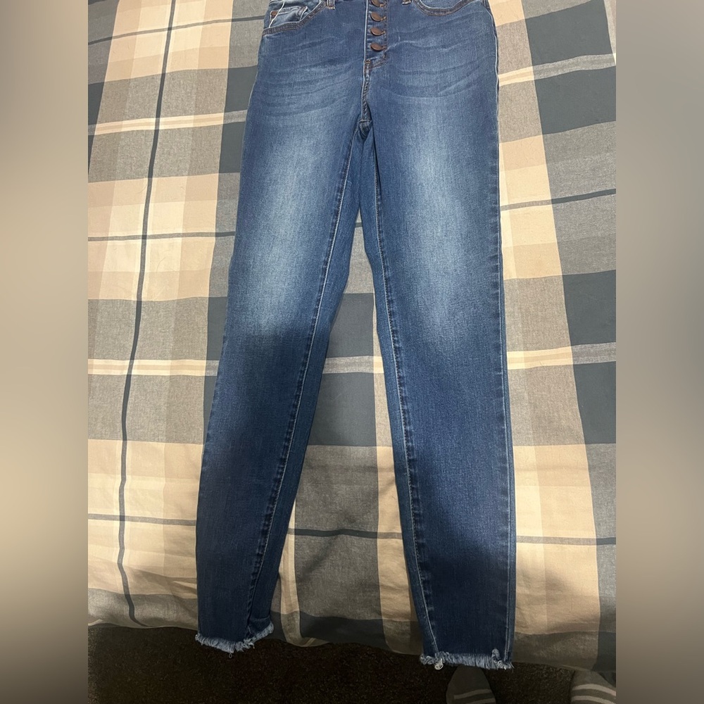 Nature Denim size 7 Skinny Jean high rise